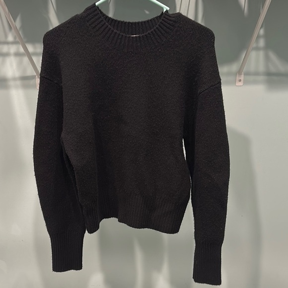 Vince. Wool & Cashmere Black Knit Sweater - Picture 2 of 7